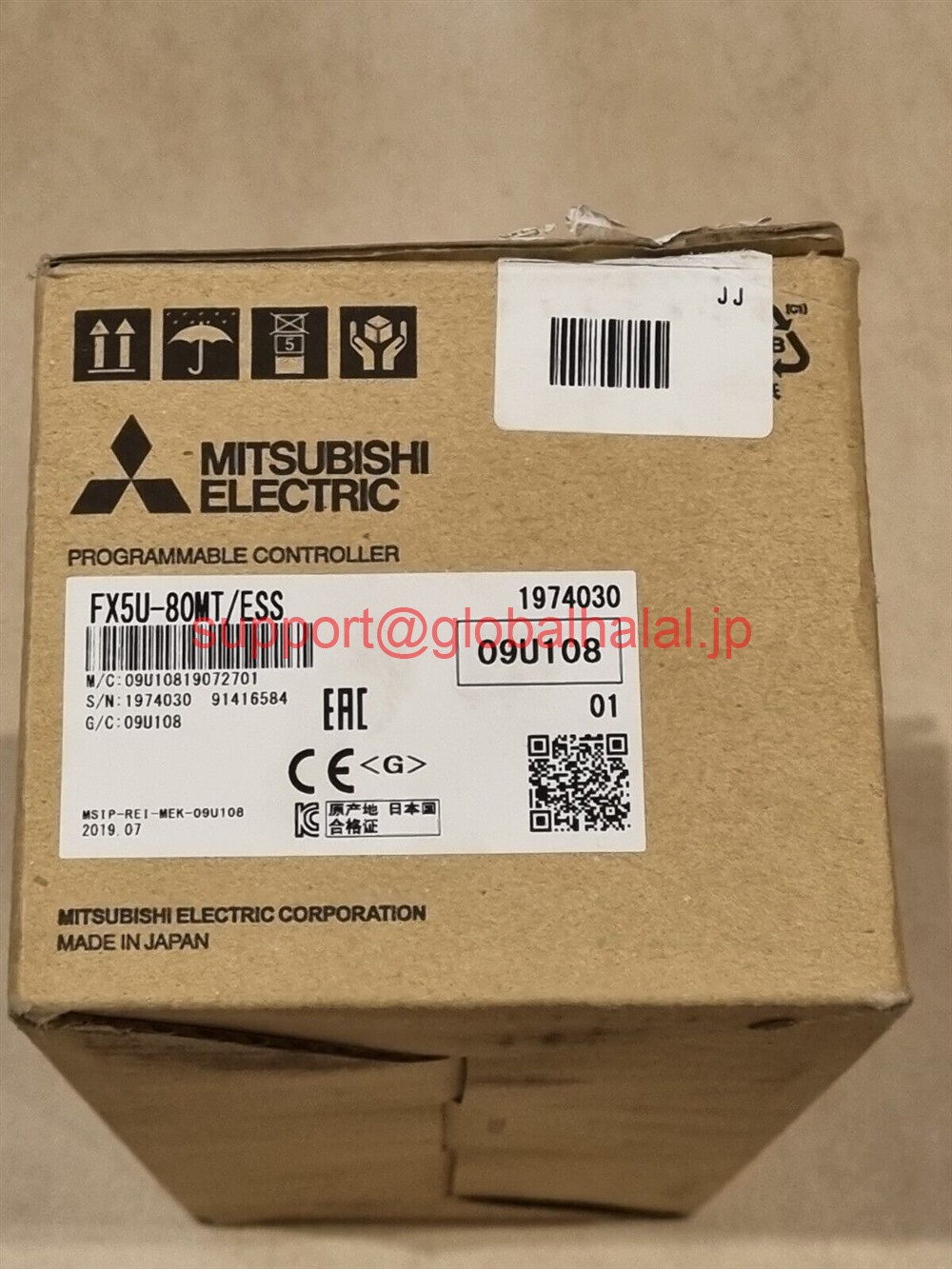 新品【東京発★適格請求書★税込】 三菱 シーケンサー FX5U-80MT/ESS 【６ヶ月保証】｜Global Halal Japan