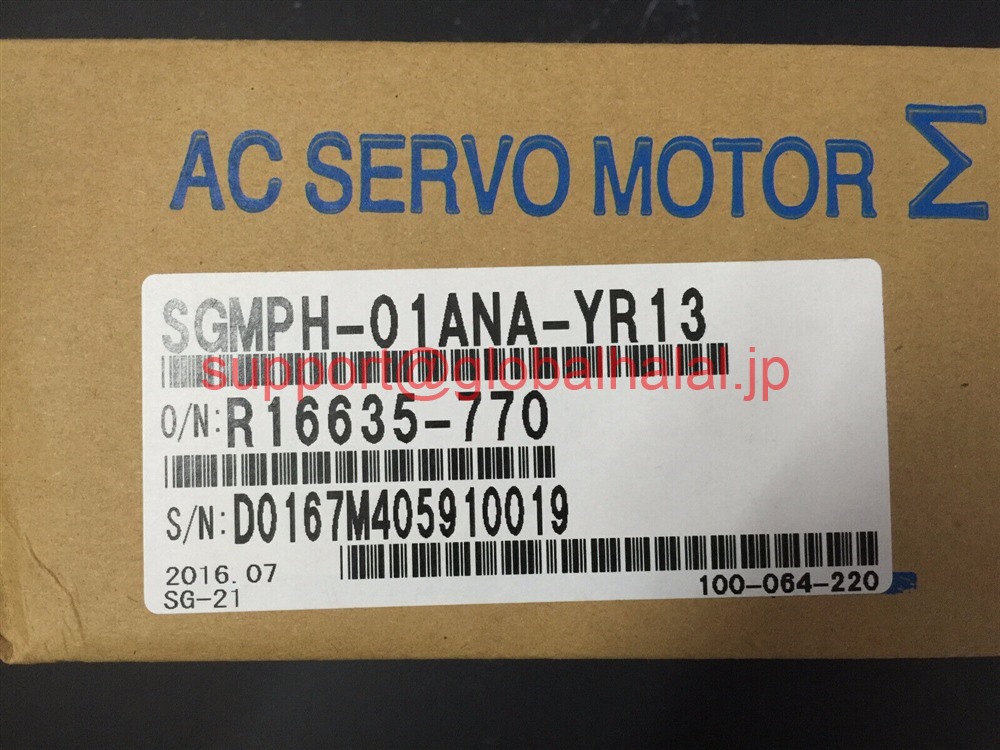新品【日本の首都発★適当お願いごと書★税込】 YASKAWA サーボ原動機 SGMPH-01ANA-YR13 【６ヶ月引き受ける】