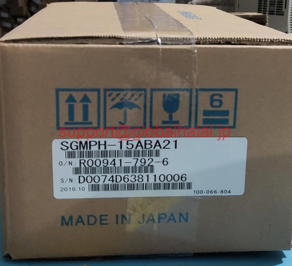 新品【東京発★適格請求書★税込】 YASKAWA サーボモータ SGMPH-15ABA21 【6ヶ月保証】|Global Halal Japan