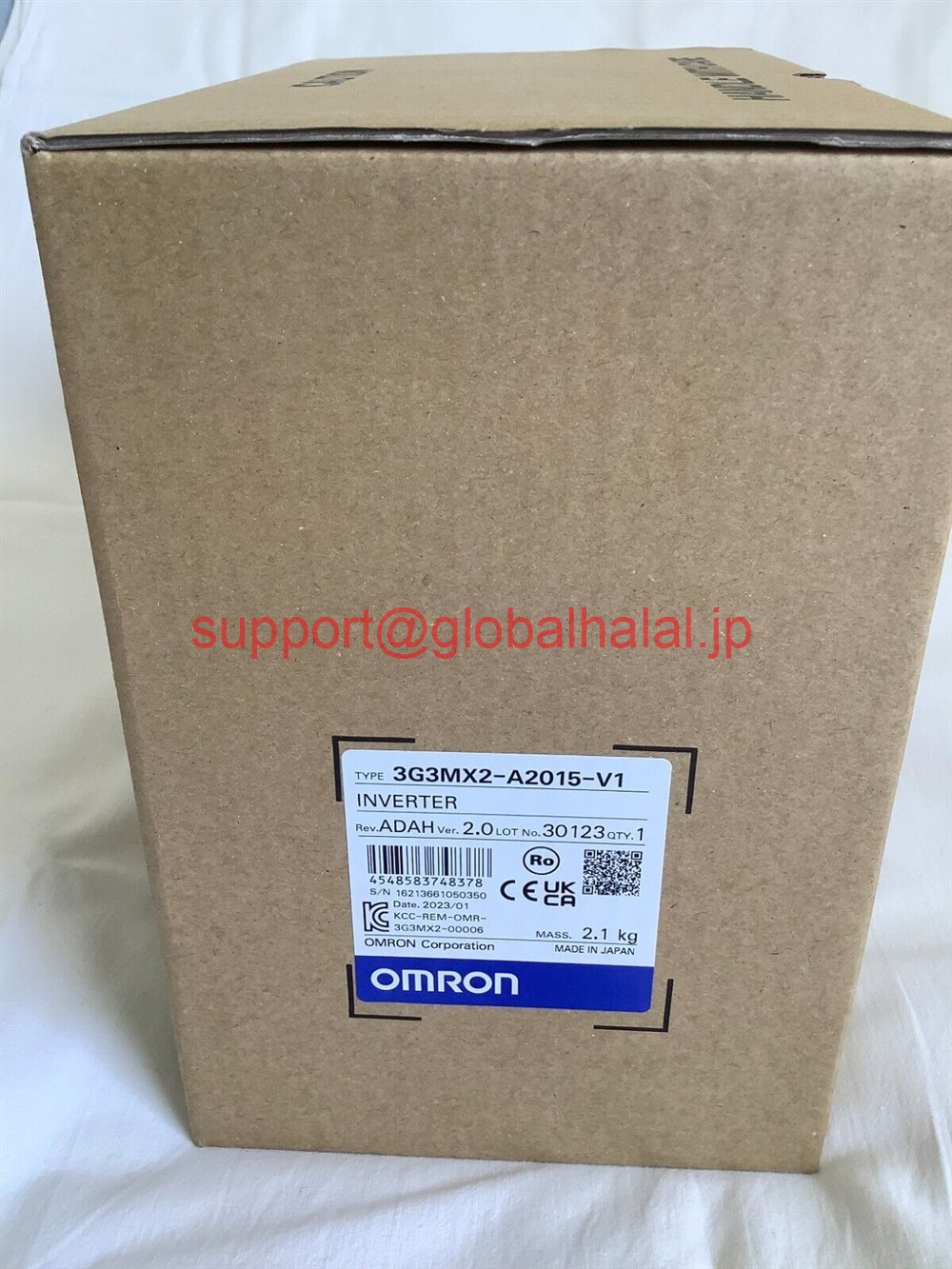 新品【日本の首都発★適当お願いごと書★税込】 OMRON 多役立つこと型小型インバータ 3G3MX2-A2015-V1 【６ヶ月引き受ける】