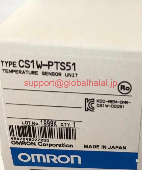 新品【東京発★適格請求書★税込】 OMRON 温度センサユニット CS1W-PTS51 【６ヶ月保証】