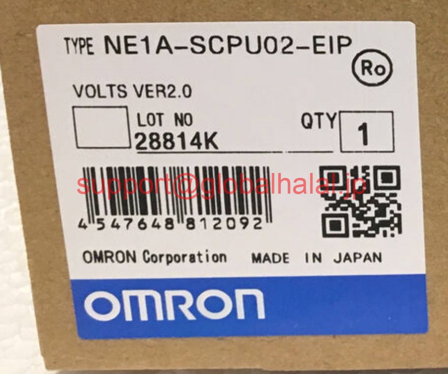 新品【東京発★適格請求書★税込】 OMRON プログラムコントローラー NE1A-SCPU02-EIP 【6ヶ月保証】|Global Halal Japan