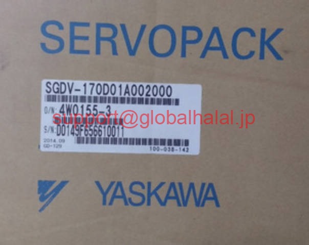 新品【東京発★適格請求書★税込】 YASKAWA サーボパック SGDV-170D01A002000 【６ヶ月保証】｜Global Halal Japan