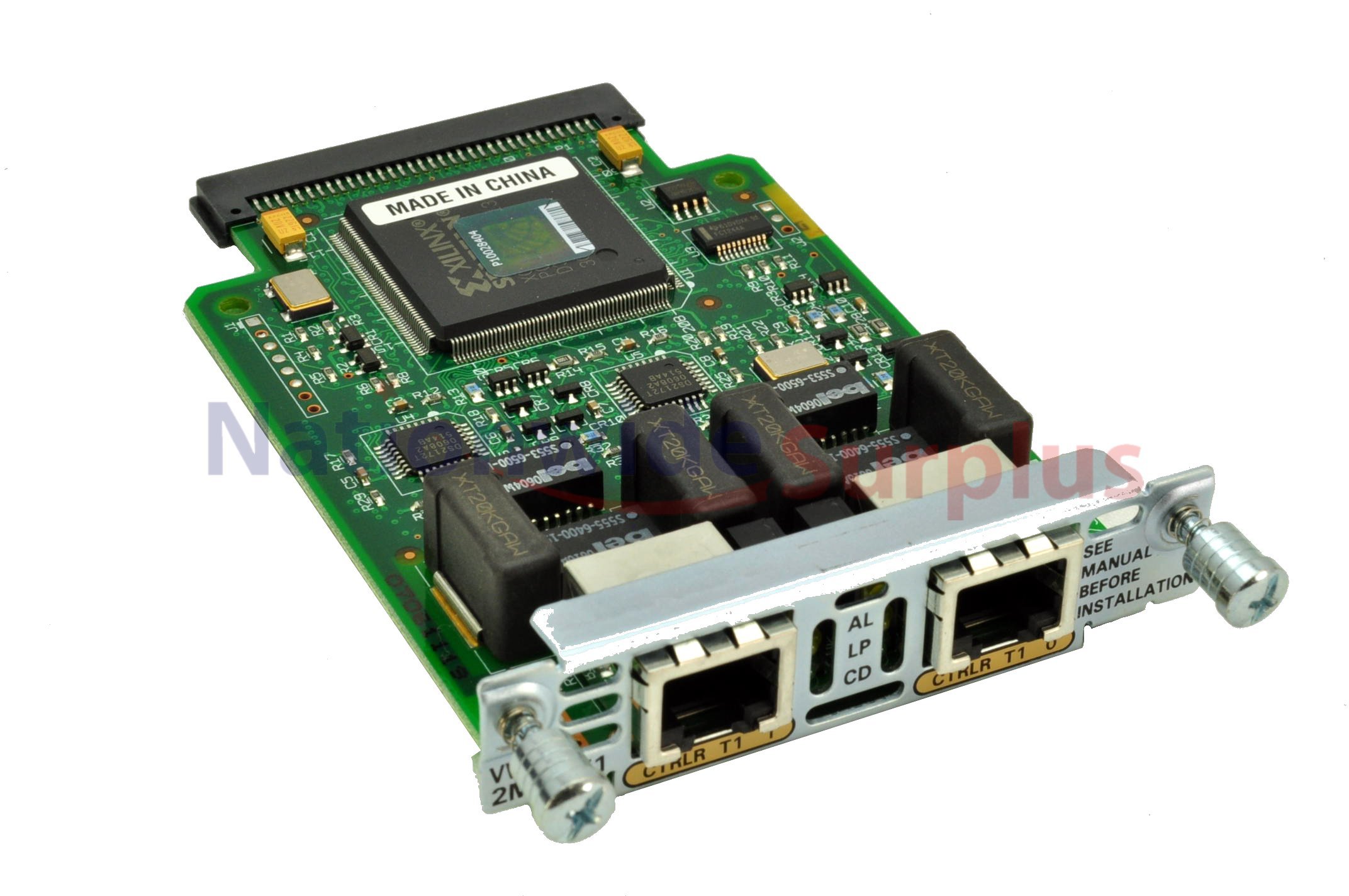CISCO 2-Port RJ-48 Multiflex Trunk - T1 VWIC-2MFT-T1\u003d