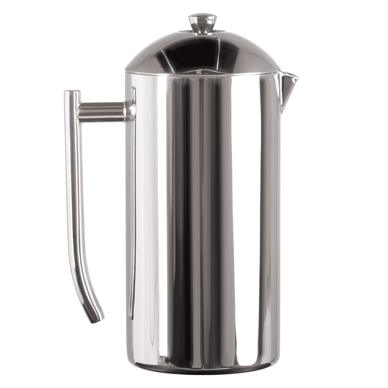 Frieling USA Double Wall Stainless Steel French Press Coffee Maker with Patented Dual Screen  Polished  36-Ounce by Frieling