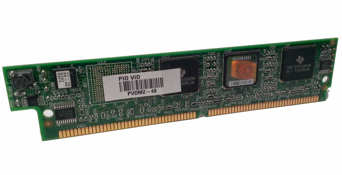 Cisco PVDM2-48 48-Channel Fax/Voice DSP Module 141［並行輸入］｜global研究所