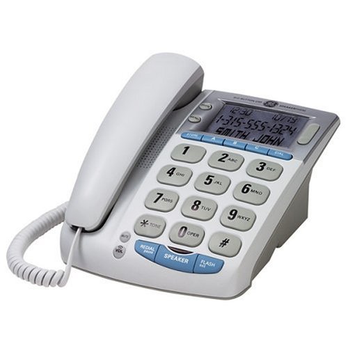 GE 29369GE1 Big Button Corded Desktop Phone with Call Waiting Caller ID and Speakerphone 40,383円