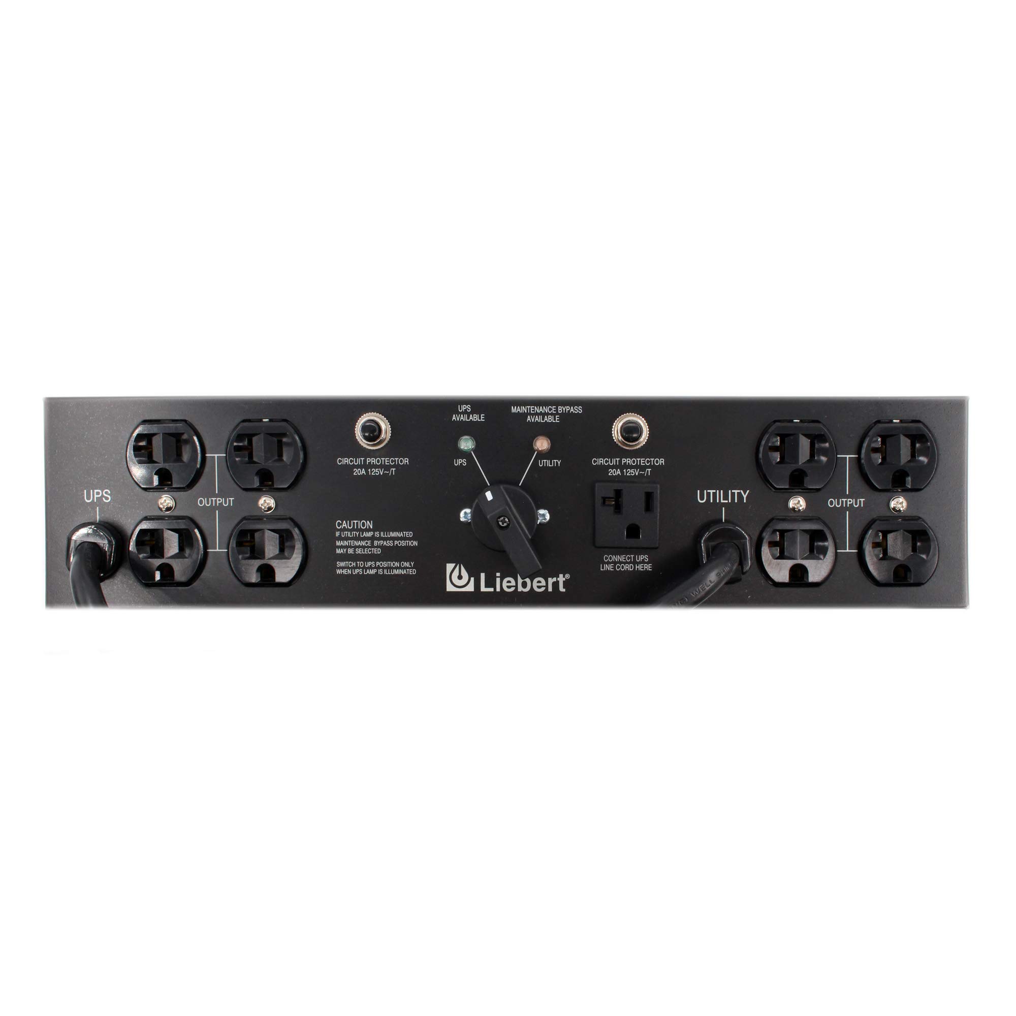 Liebert MicroPod MP2-120C - Bypass switch - AC 120 V - output connectors: 8 - for Liebert PowerSure InterActive PowerSure Personal PowerSure ProActive UPStation D｜global研究所