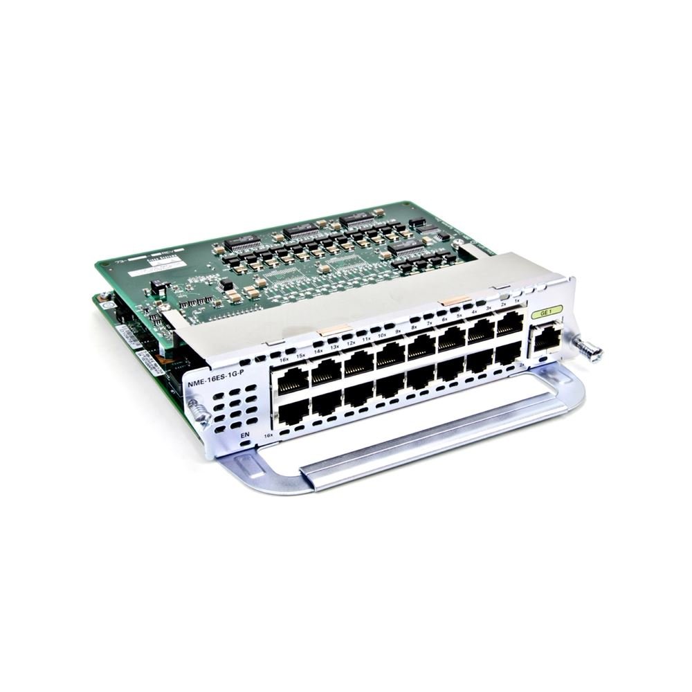 Cisco EtherSwitch Service Module - Switch - 16 Ports (NME-16ES-1G-P)｜global研究所