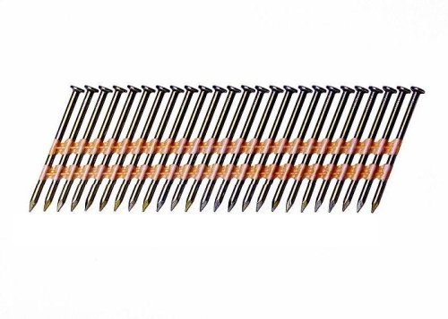 Grip-Rite GR09HG ラウンドヘッド 2-3/8インチ x 0.113インチ x 21度 プラスチックカラー 溶融亜鉛メッキ フレーミングネイル (1箱5 000本入り)｜global研究所