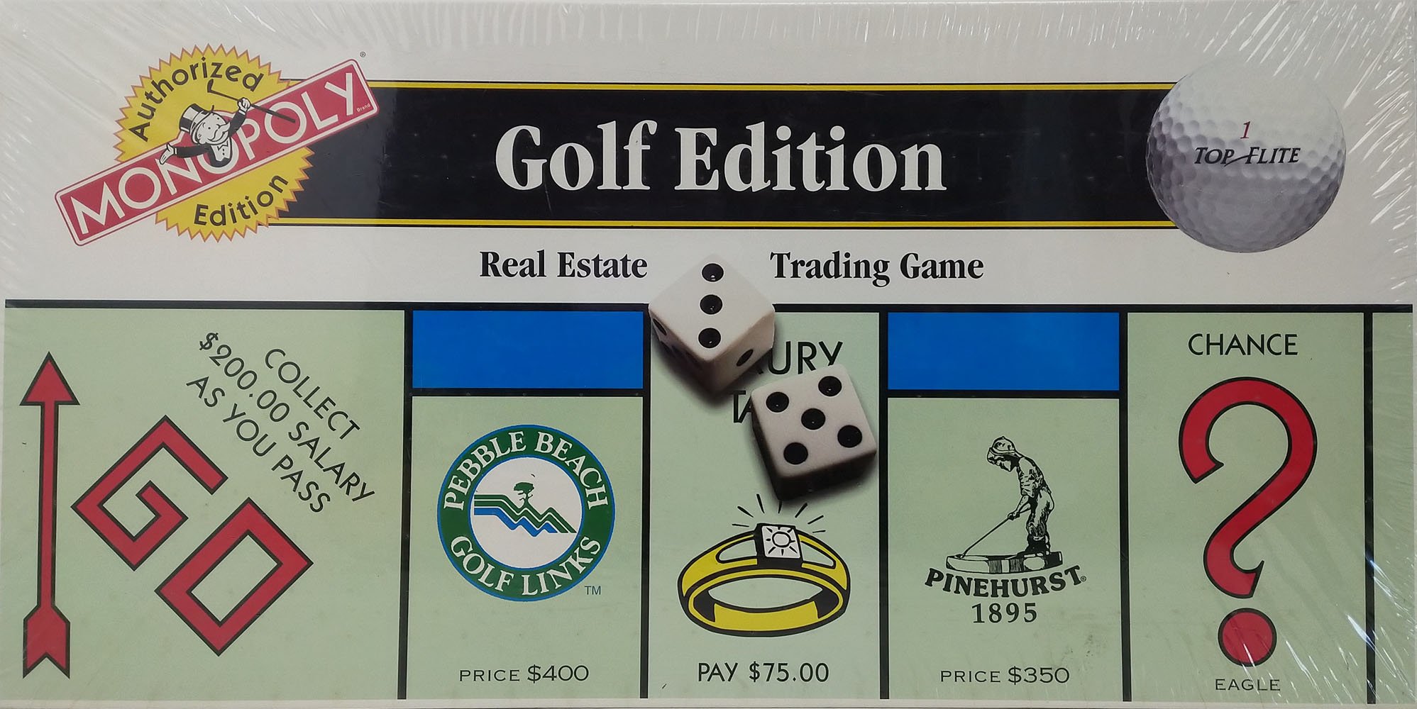 The GOLF EDITION of the MONOPOLY Game
