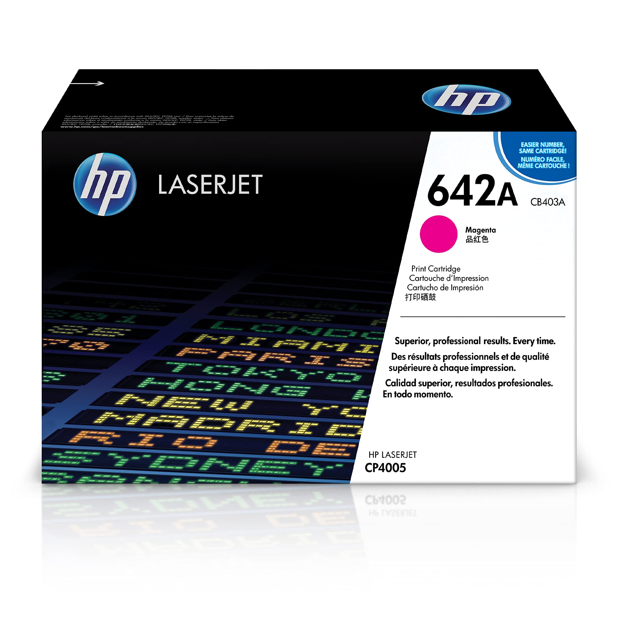 HP プリントカートリッジ CB403A マゼンタ(7 500枚) HP-EPCB403A