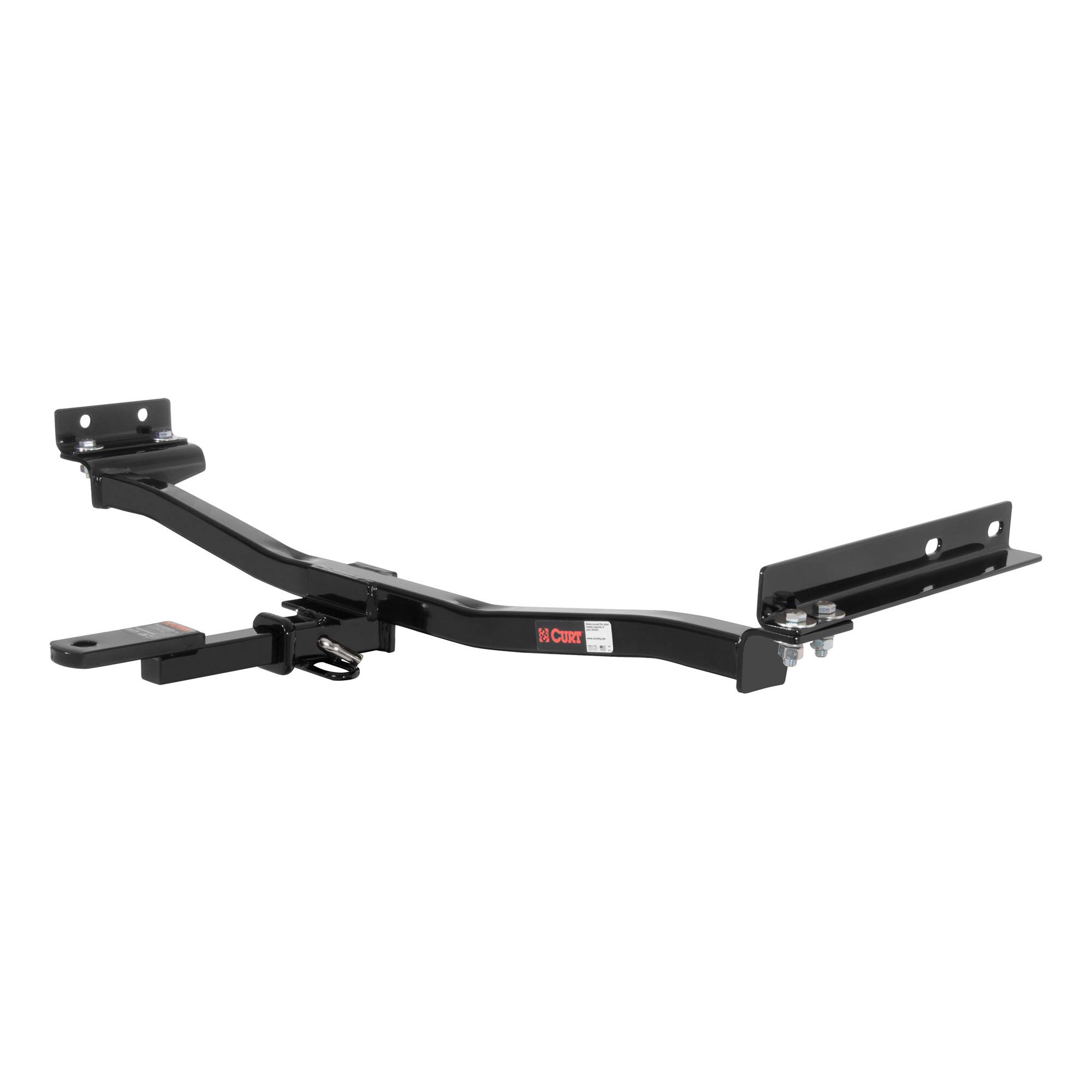 Curt 118153カスタム社会階級1 Trailer Hitch withどんぶり鉢マウント(1 ? 1 / 4 傍受機
