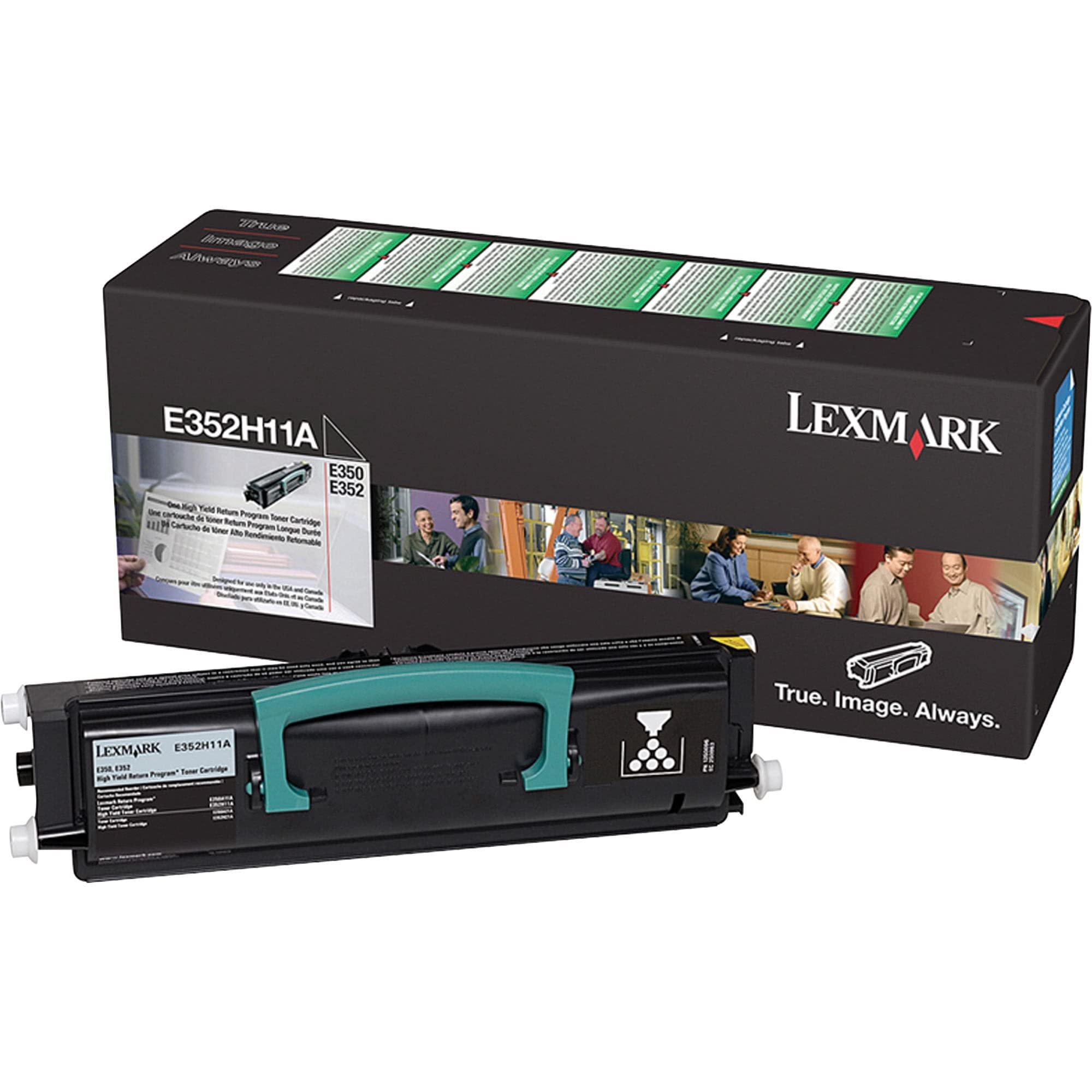 Lexmark E352H11A High Yield Black Toner Cartridge by Lexmark