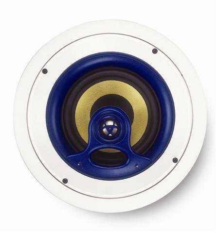 JA Audio 6.5インチ ファイバーグラス 2ウェイ 100ワット ラウンドイン天井スピーカー ピボットツイーター付き (ペア)｜global研究所