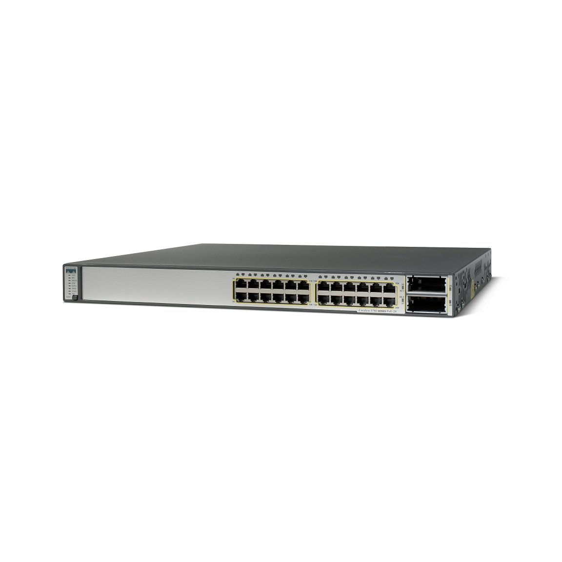CISCO Catalyst 3750E-24TD-S スタッカブル マルチ座標軸 10Gイーサネットスイッチ WS-C3750E-24TD-S
