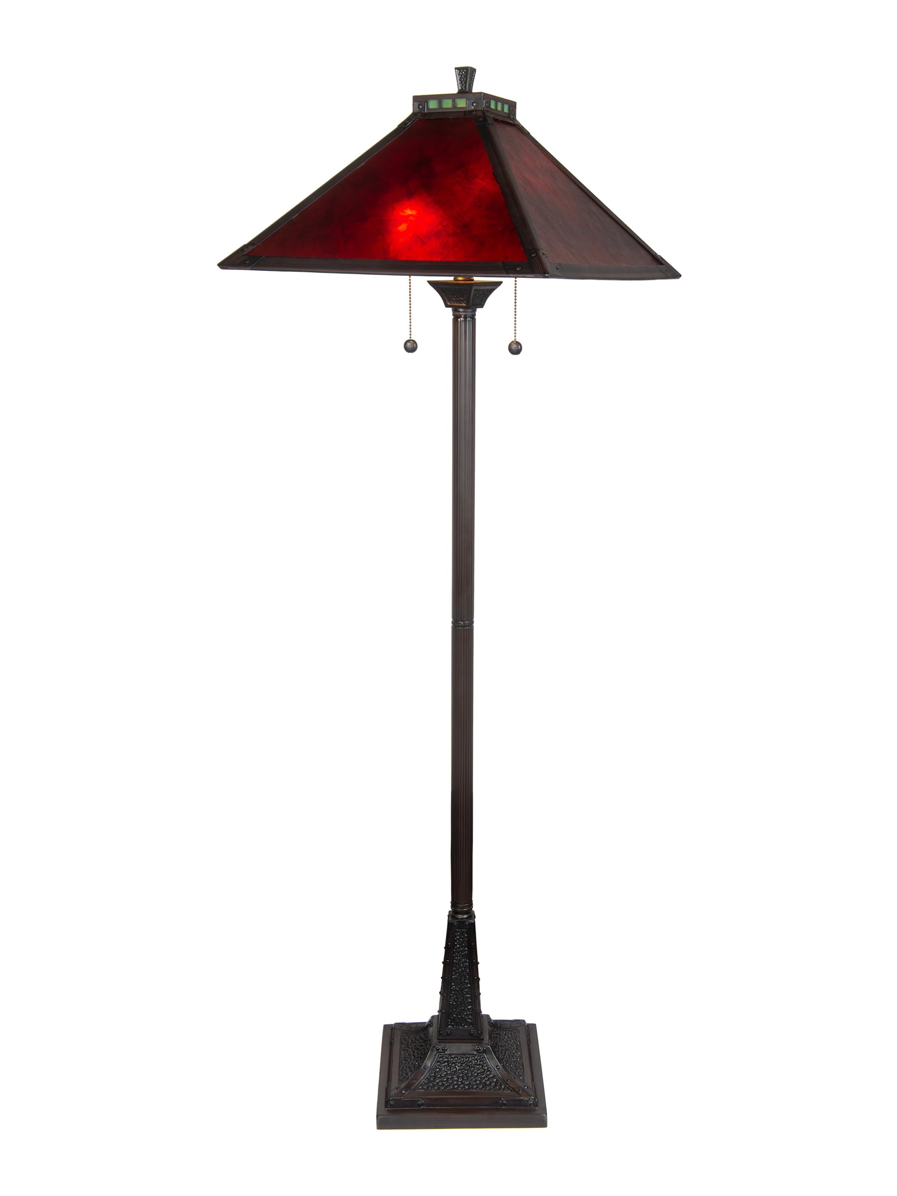 Dale Tiffany TF100176 Mica Camelot Floor Lamp Mica Bronze and Mica Shade by Dale Tiffany Lamps [並行輸入品]