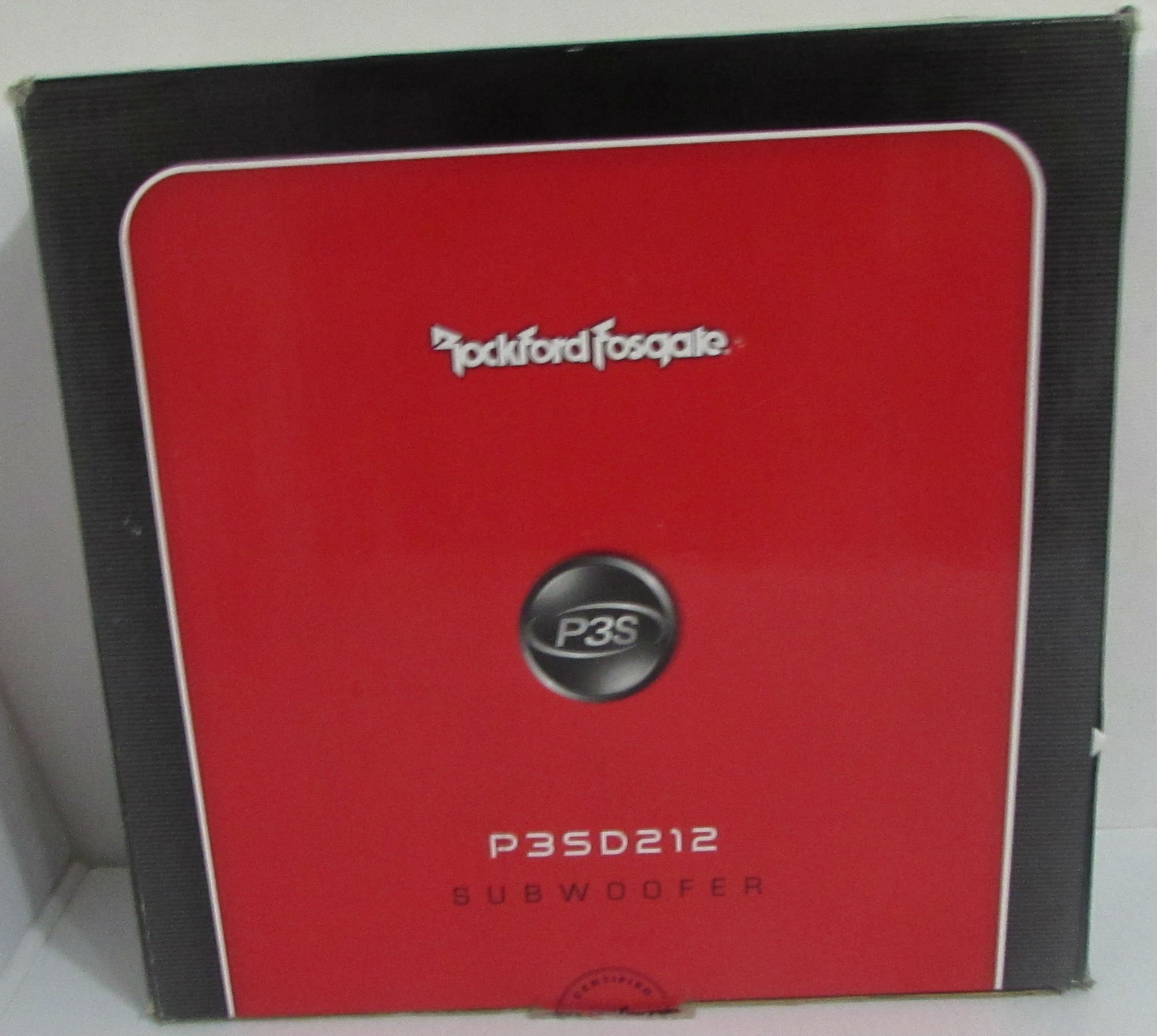 Rockford Fosgate P3 P3SD212 シャロー 12in 400ワット サブウーファー - 2オーム