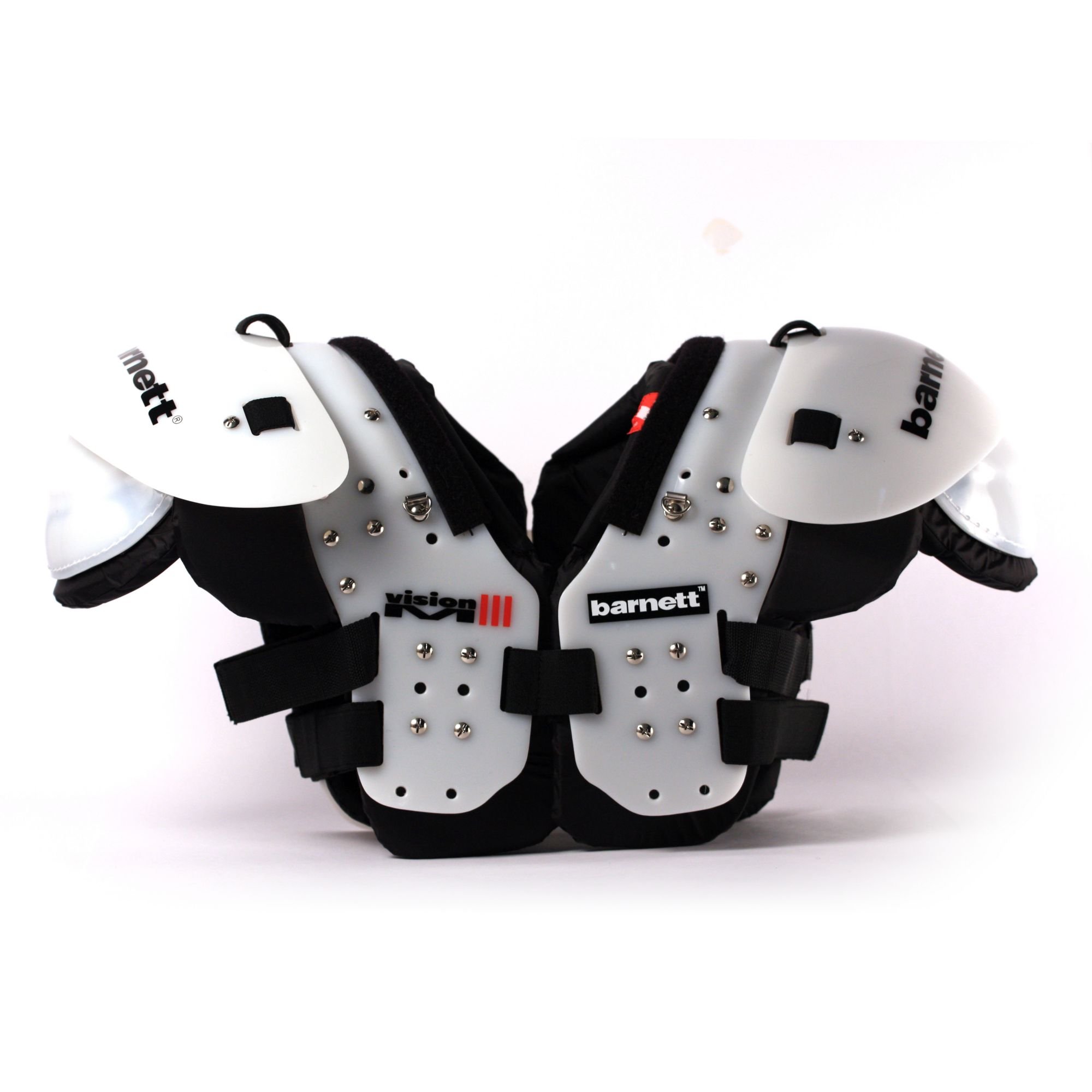 Football Shoulder PadsビジョンIII barnett ブラック｜global研究所