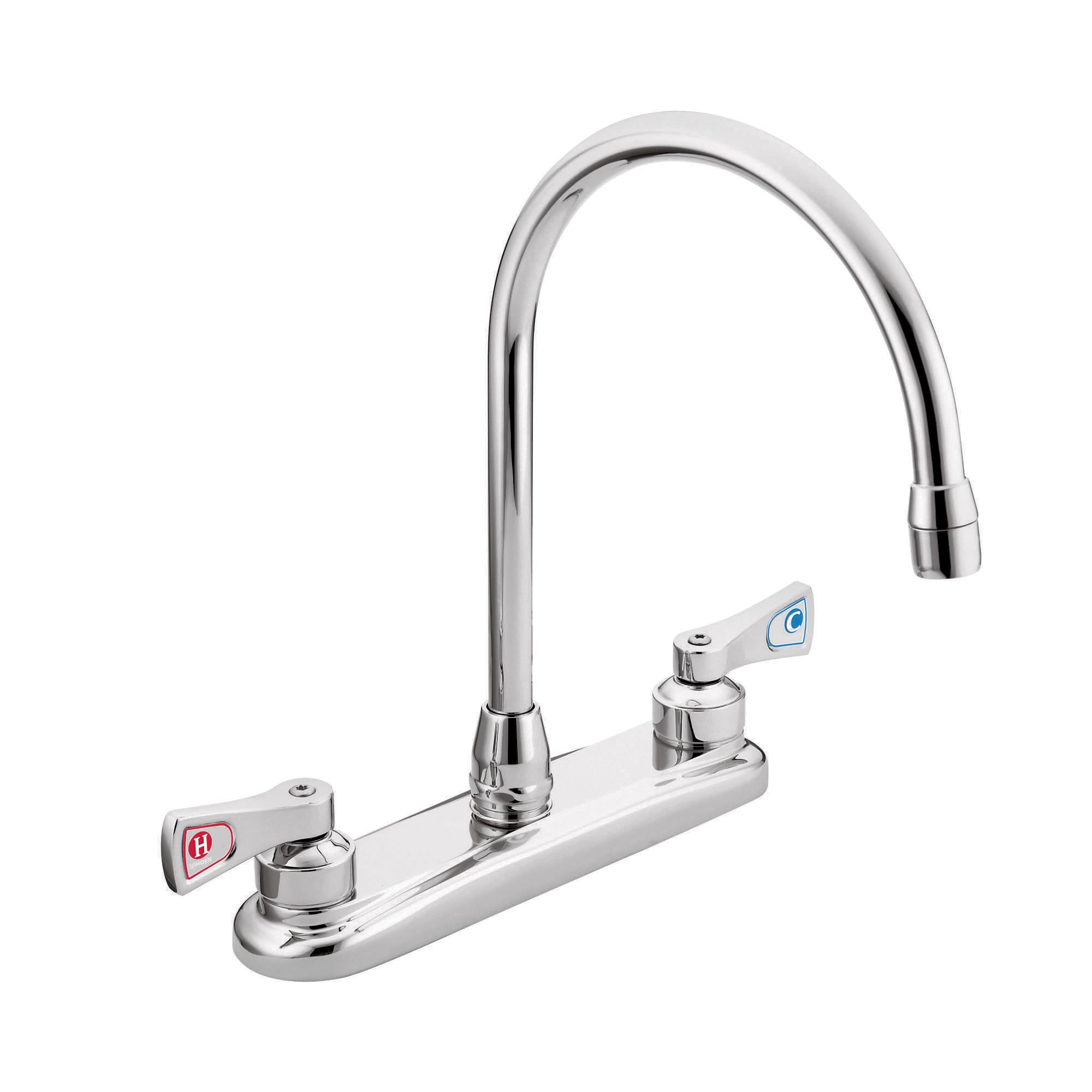 Moen 8287 COMMERCIAL m-dura勝手もと水道の栓2.2 GPM、Cr