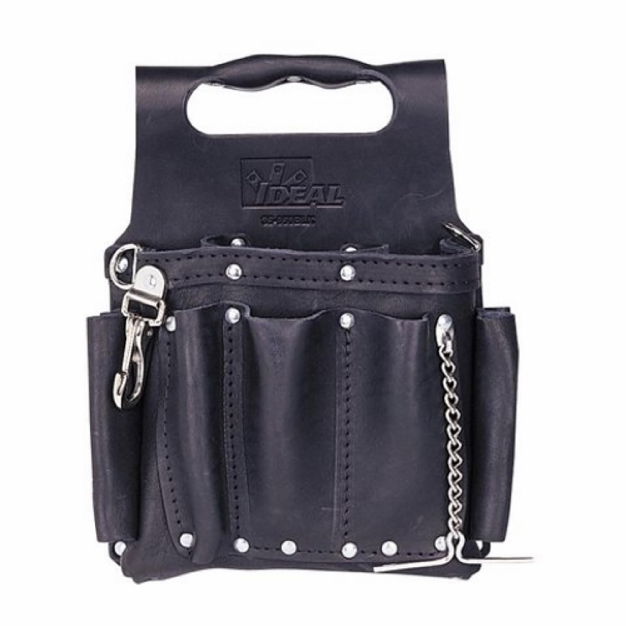 Ideal Industries 35-950BLK プレミアムブラックポーチ ショルダーストラップ付き