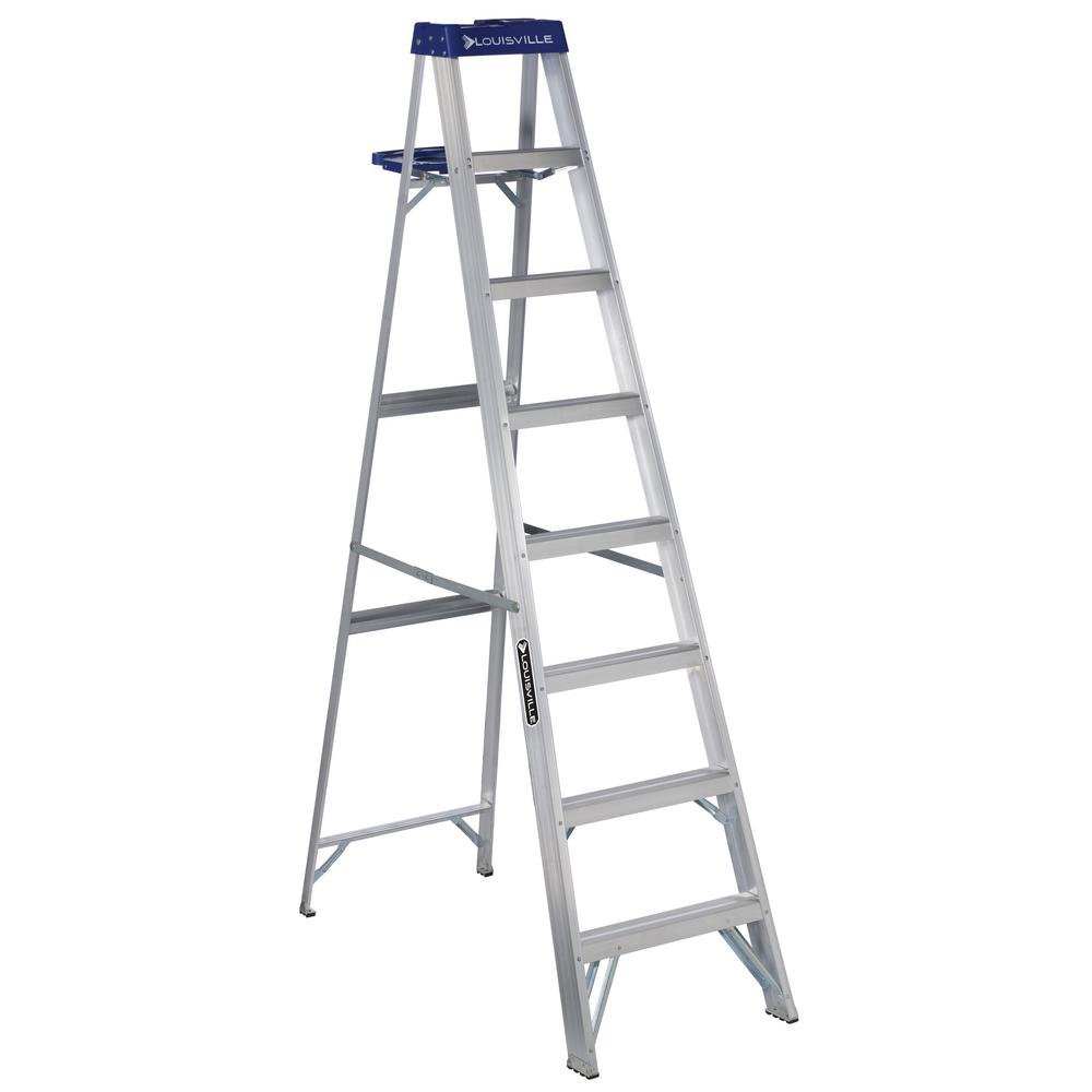 Louisville Ladder AS2106 250英国ポンド当て嵌める定格 軽銀脚立6フート 8 Feet AS2108 1