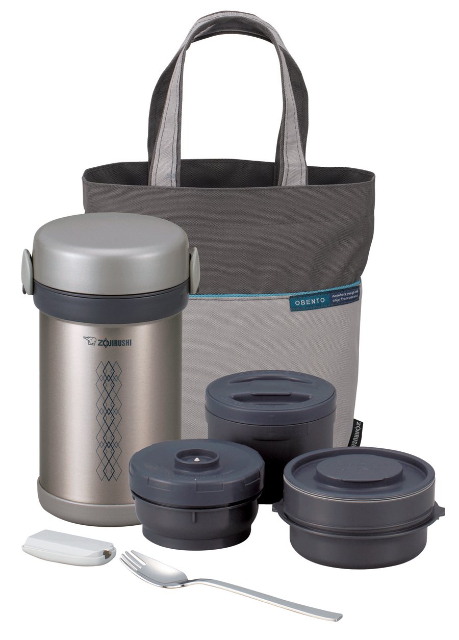 Zojirushi SL-NCE09 Ms. Bento Stainless-Steel Vacuum Lunch Jar by Zojirushi