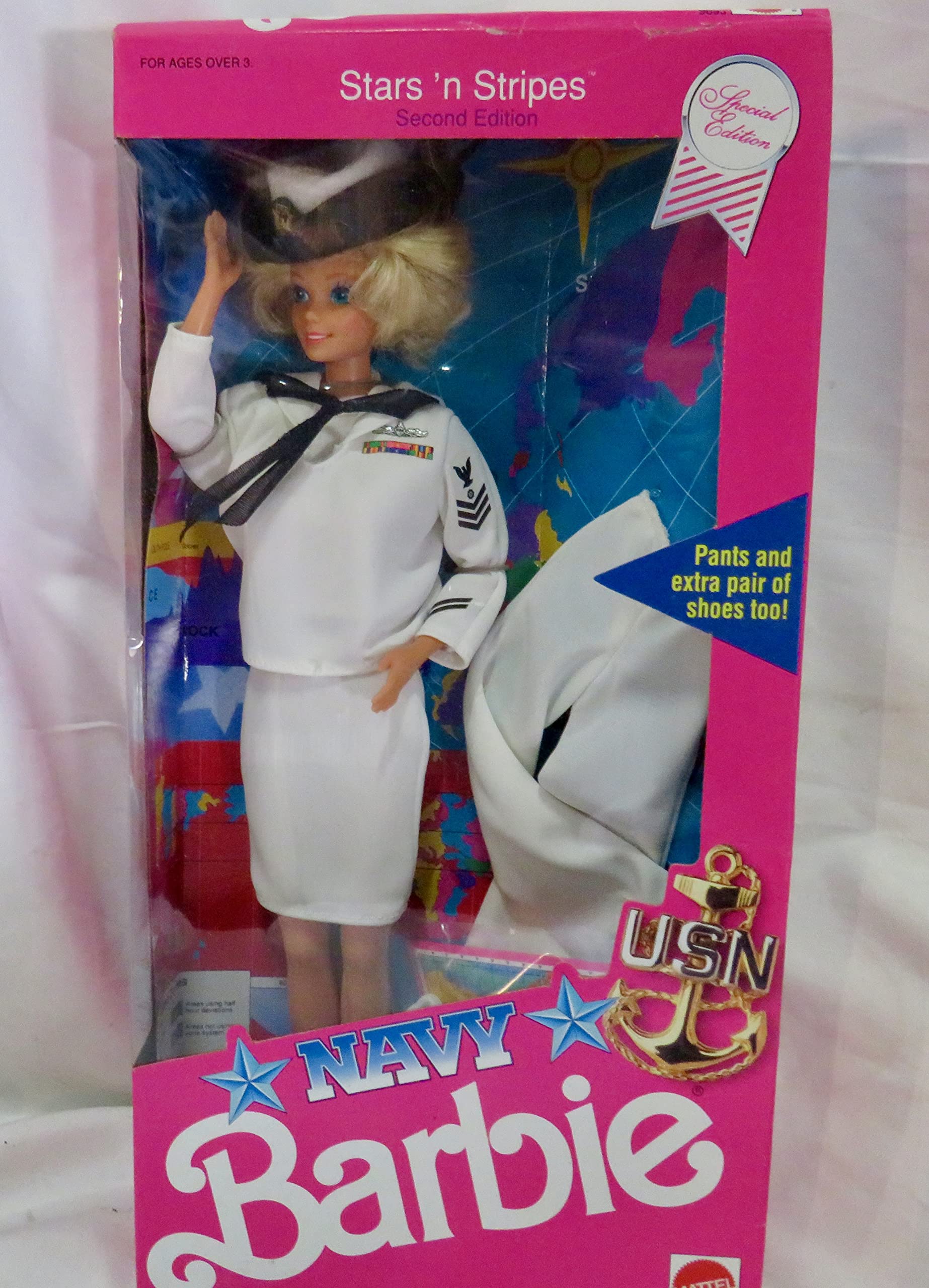 Barbie Star \u0027N\u0027 Strips Navy by Mattel