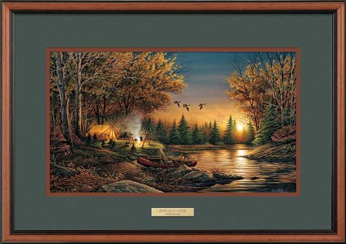 イブニング孤独II Framed Encore印刷by Terry Redlin|global研究所