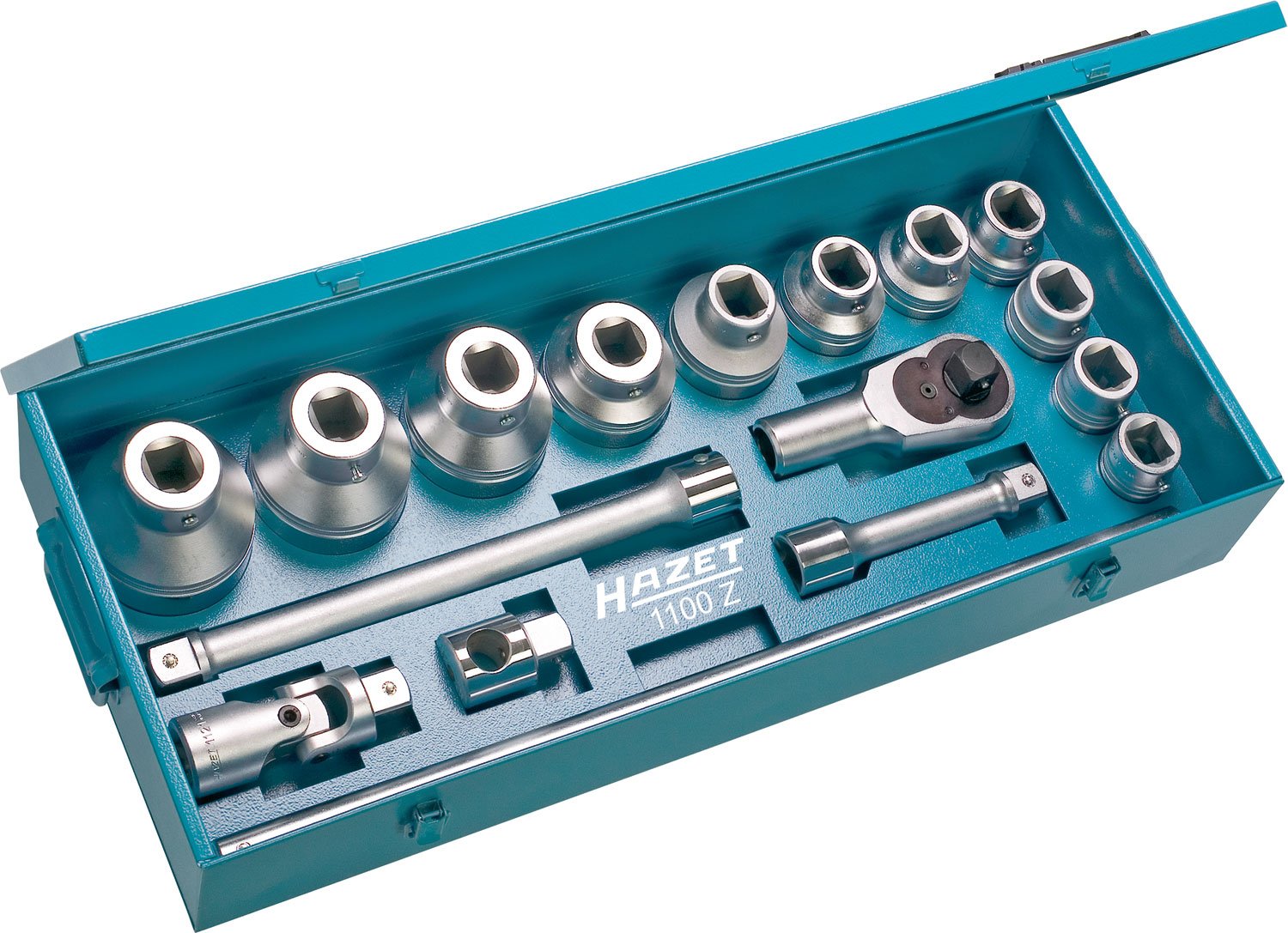 HAZET 1100Z 12ポイントプロフィールのソケットセット - マルチカラー｜global研究所