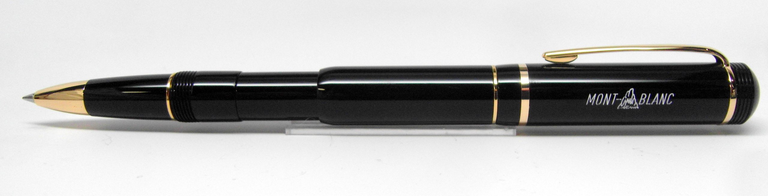 Montblanc 100周年祝する～版 巻きボールペン 黒いこと\u0026ゴールド (36708)