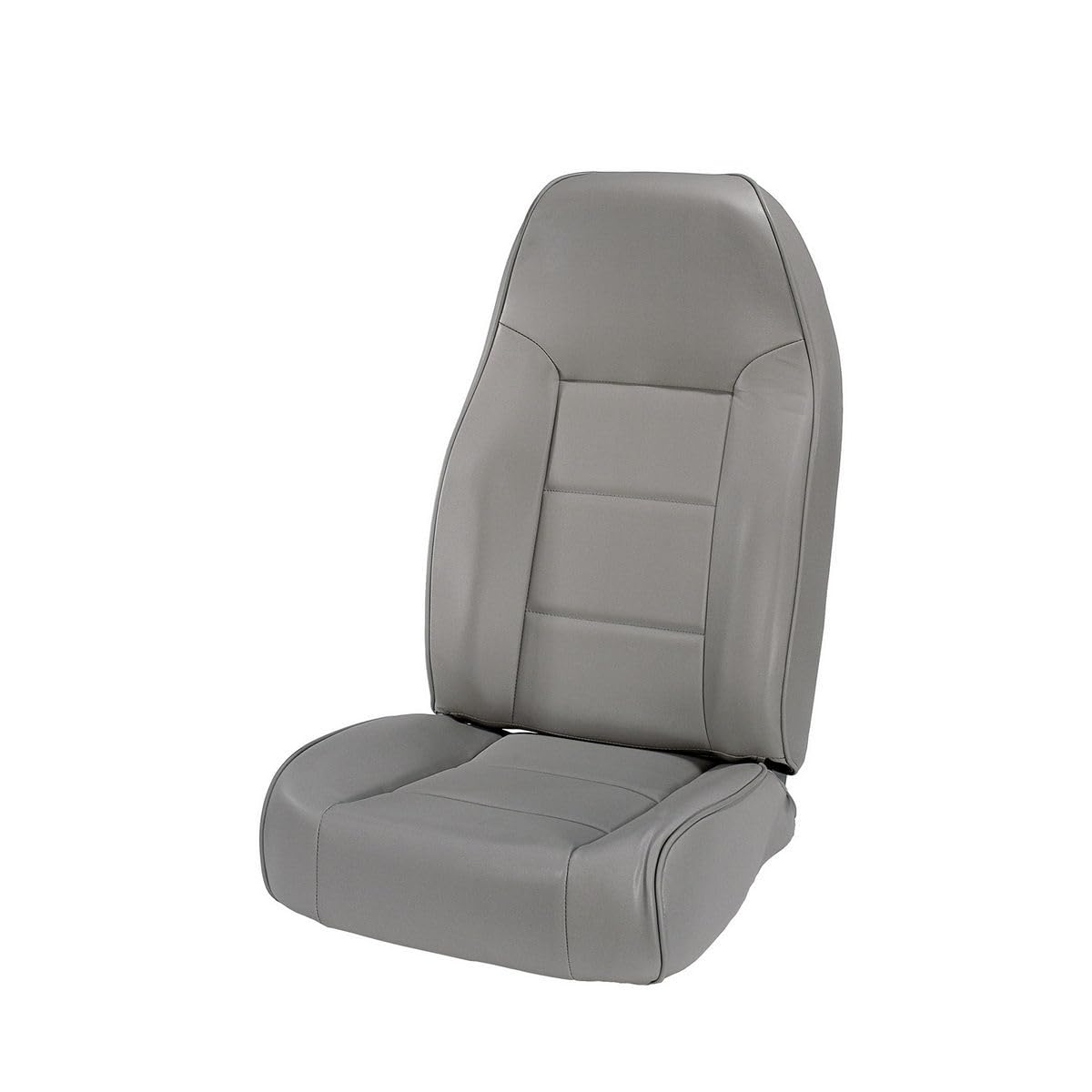 Rugged Ridge 13401.09 High-Back Front Seat Non-Recline Gray 76-02 Jeep CJ And Wrangler