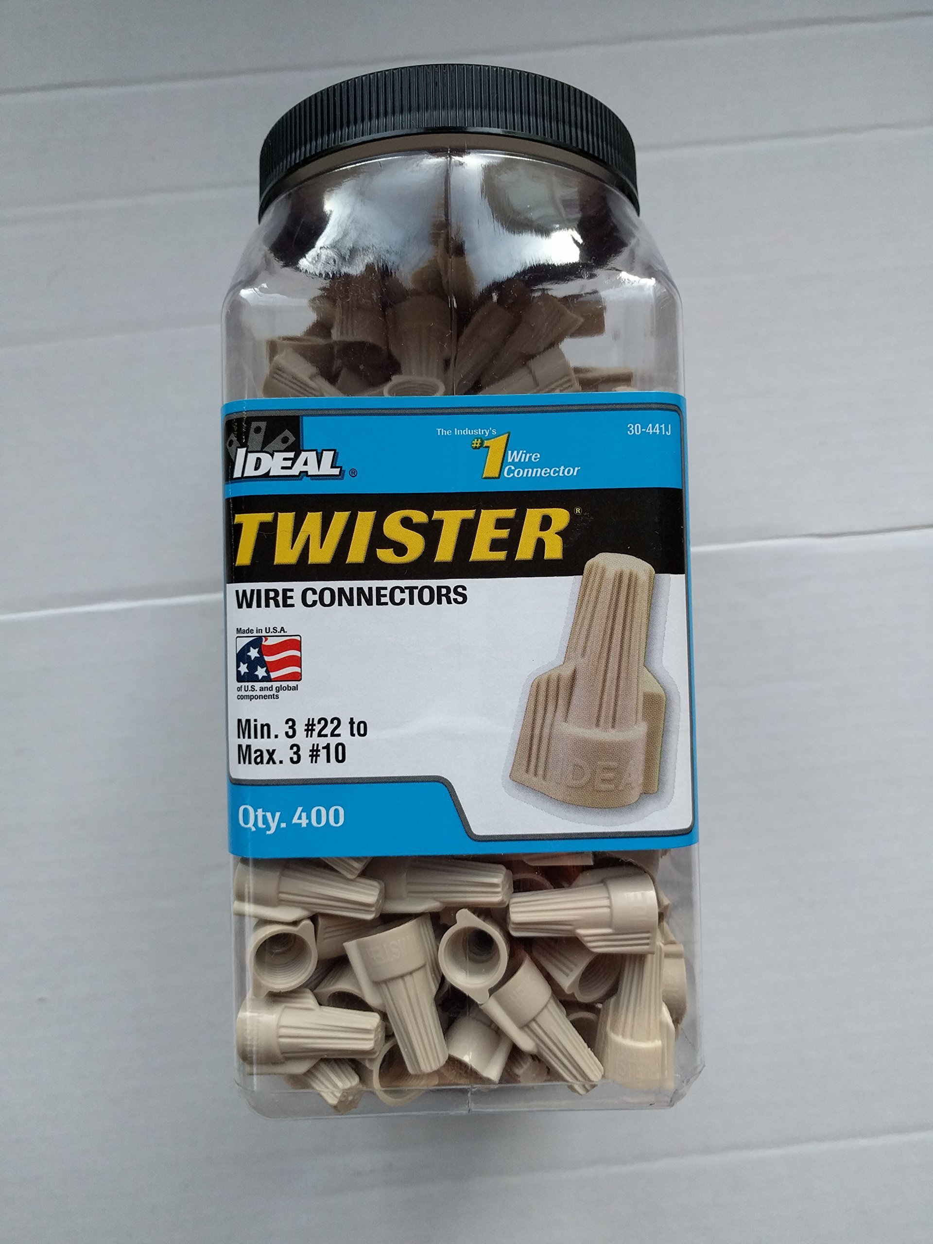 Ideal Industries 30-441J ワイヤーコネクター 22-8 AWG タンツイスター 341?