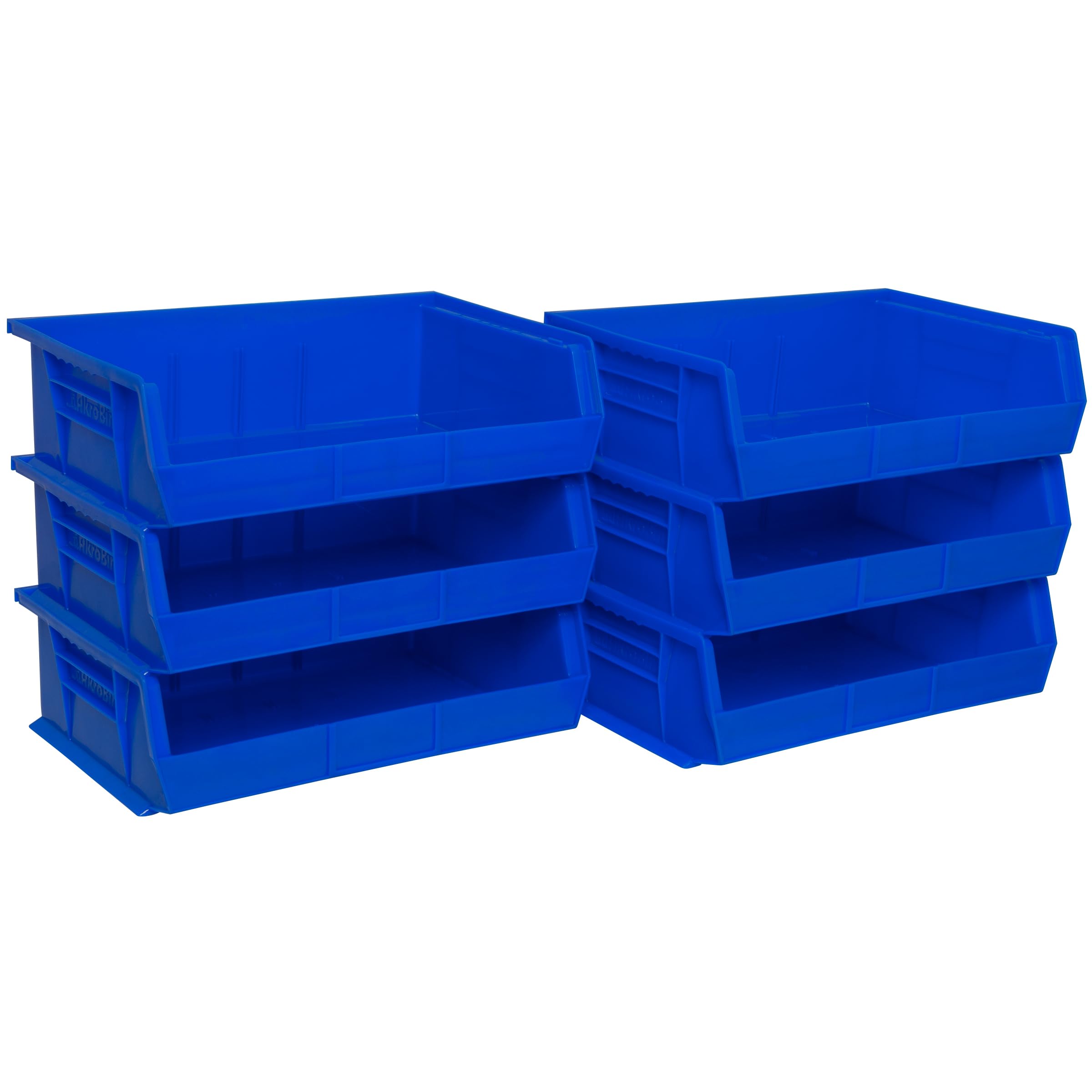 akro-milsプラスチックストレージStacking AkroBin、、11インチ16インチby 5インチ ケースof 6