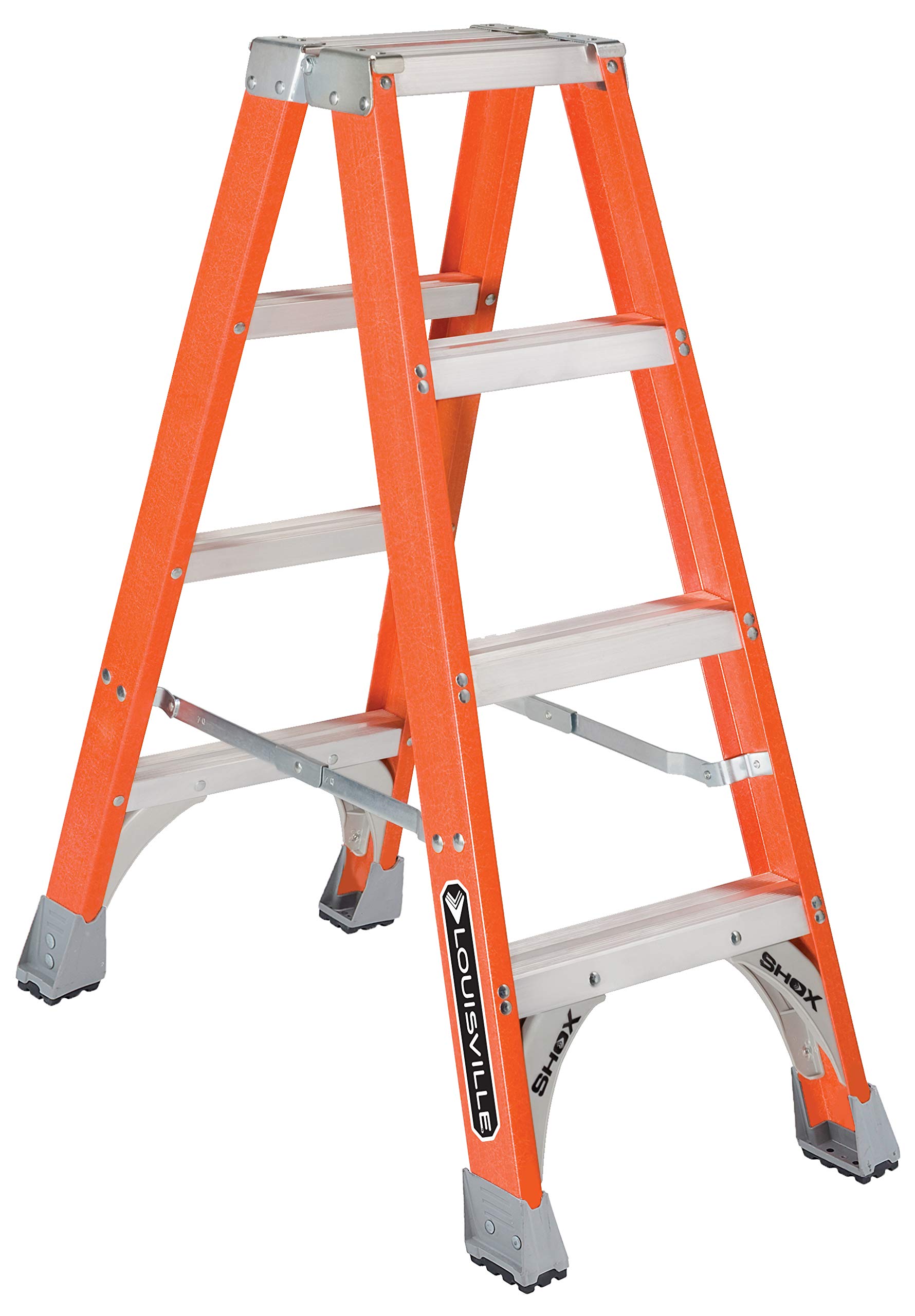 (1.2m) - Louisville Ladder 1.2m FM1500 Series Twin Front Step Ladders 58,128円