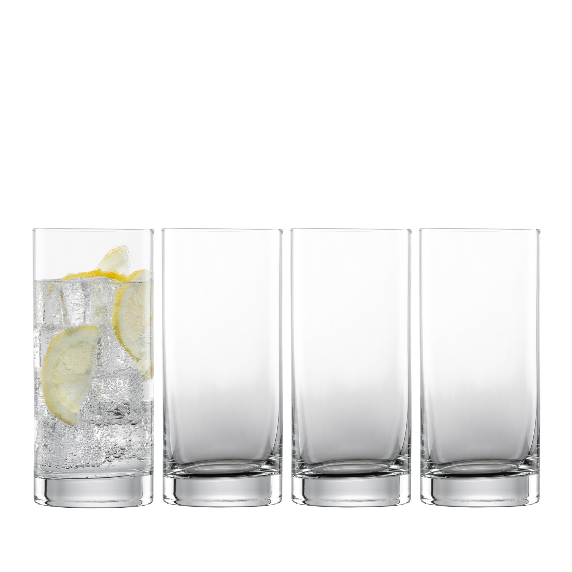 (Iced Beverage) - Schott Zwiesel Tritan Crystal Glass Iceberg Barware Collection Long Drink/Iced Beverage Cocktail Glass  Set of 6