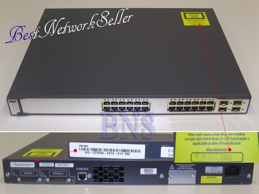 Cisco WS-C3750G-24TS-E1U
