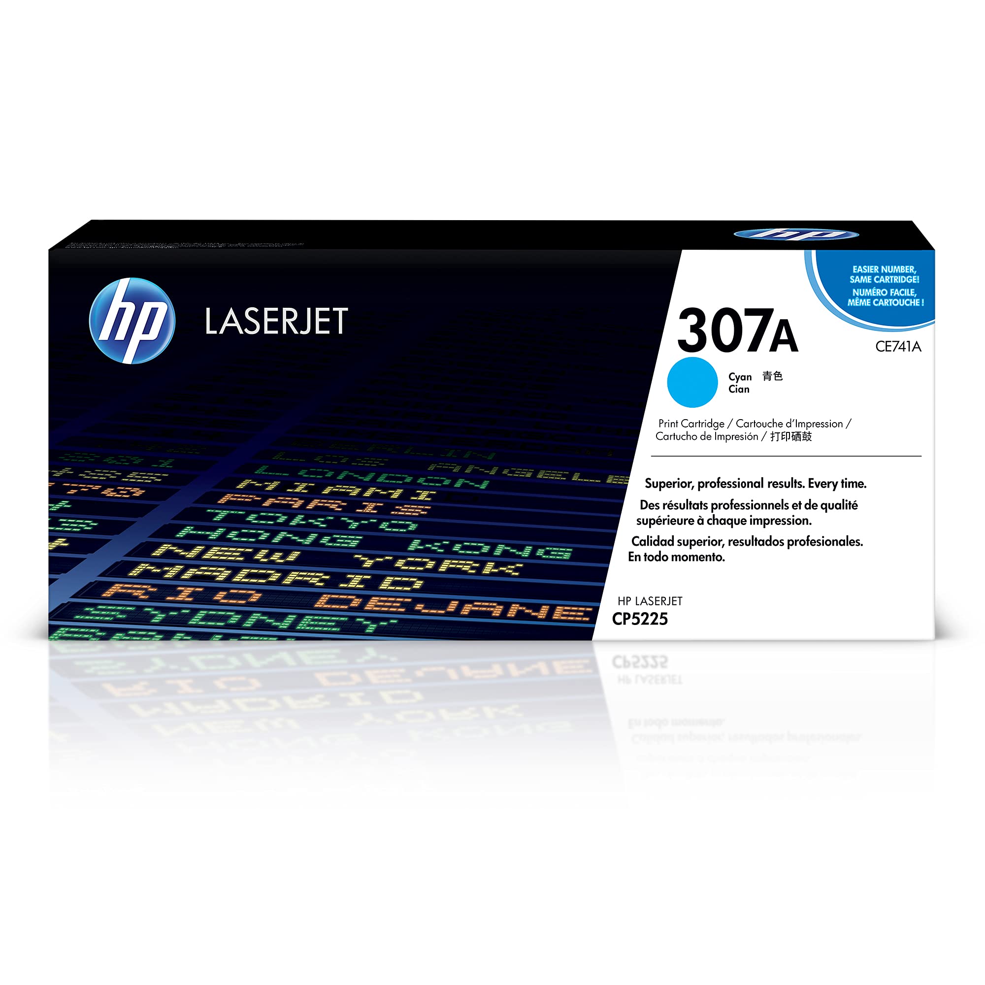 日本HP 307A 純正トナーカートリッジ シアン(CP5225dn) CE741A [並行輸入品]