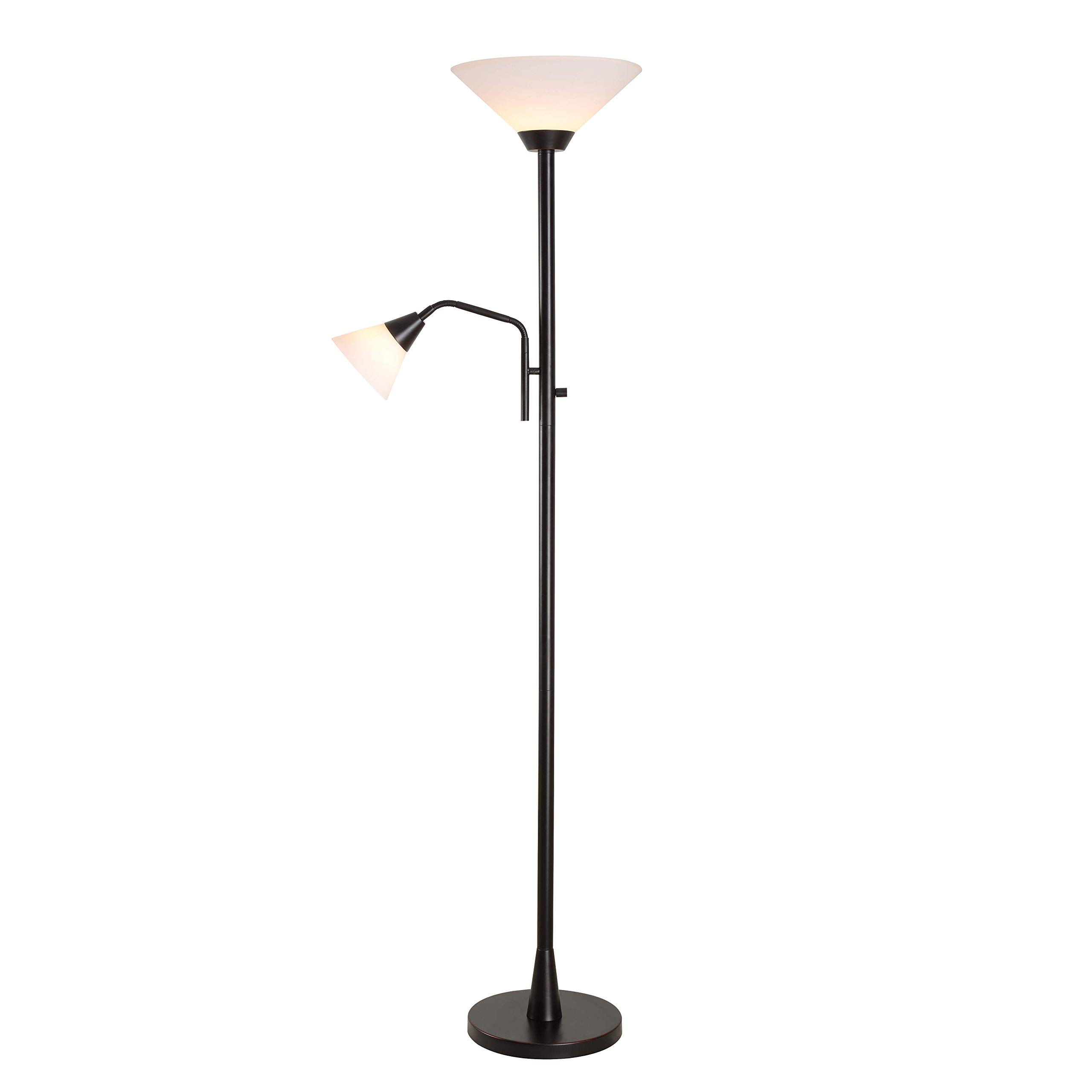 Kenroy Home 21002ORB Rush Torchiere  Oil Rubbed Bronze by Kenroy Home パソコン・周辺機器-PCサプライ・消耗品-インクカートリッジ