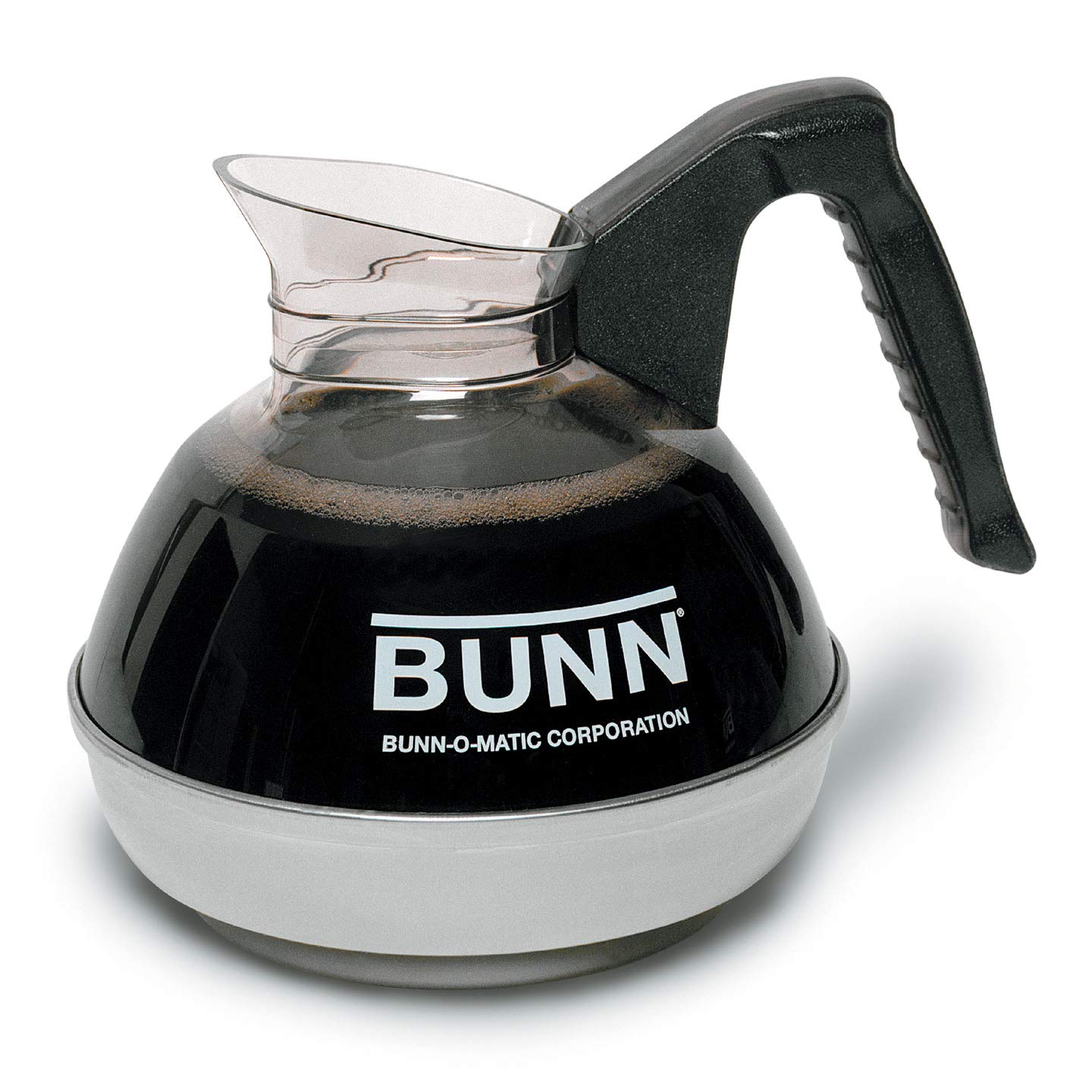 (Black) - BUNN 06100.0103 12 Cup Easy Pour Commercial Decanter with Handle (3 Pack) Black