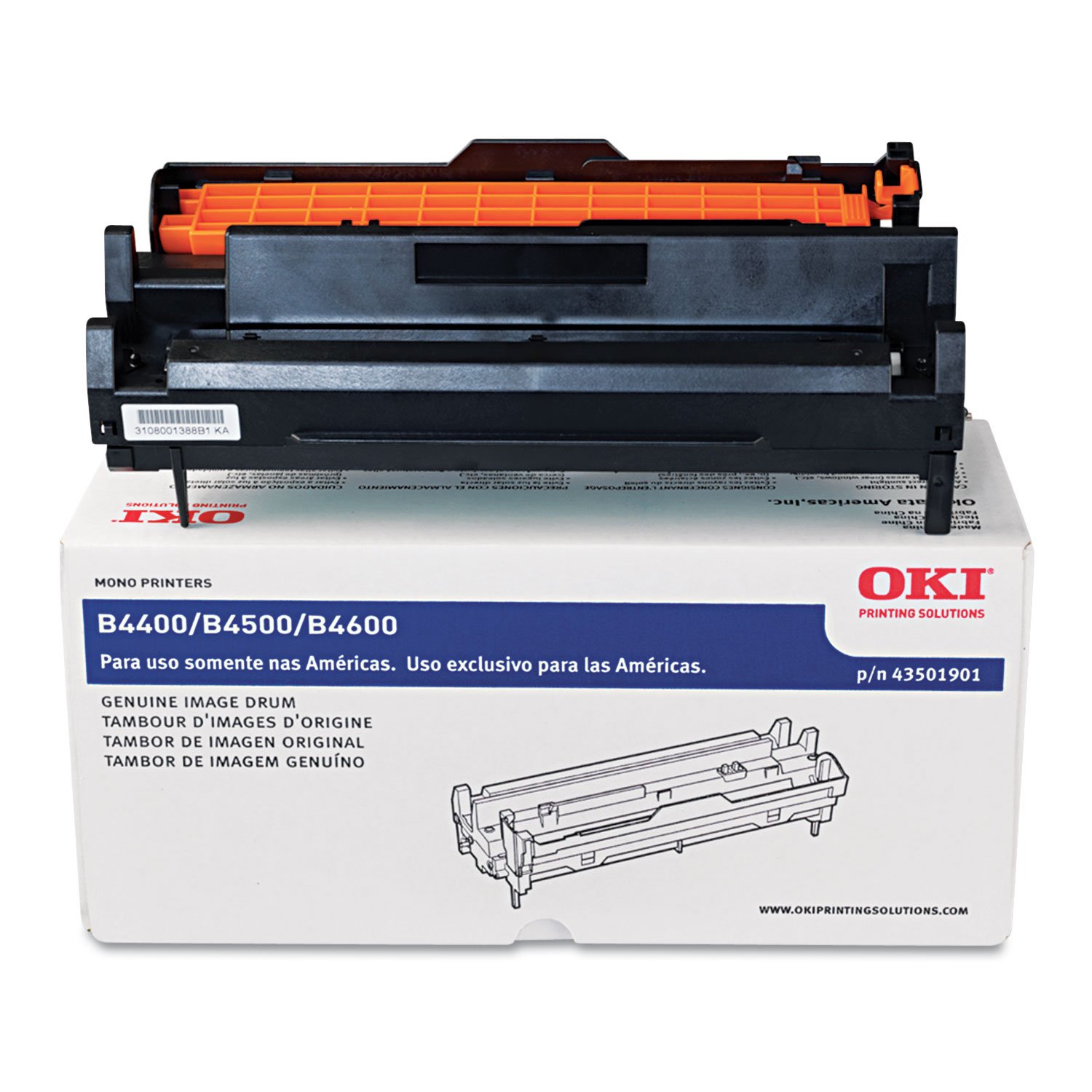 OKI - Magenta - original - toner cartridge - for C6000dn  6000n  6050dn  6050n