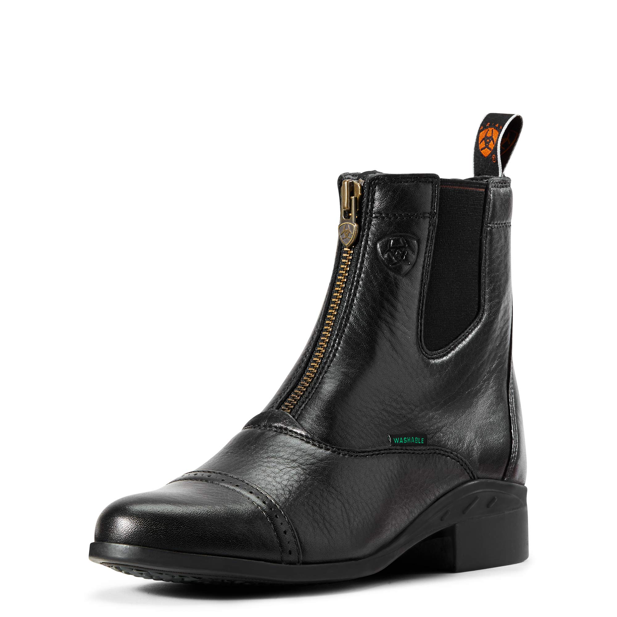 (10 B / Medium(Width) Black) - Ariat Womens Heritage Breeze Zip Paddock