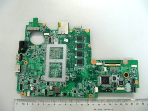 HP 579999-001 システムボード (マザーボード) - Intel Atom N270 1.6GHz プロセッサ (533MHz、フロントサイドバス、512KB レベル2キャッシュ) と交換用サーマルマテリアル