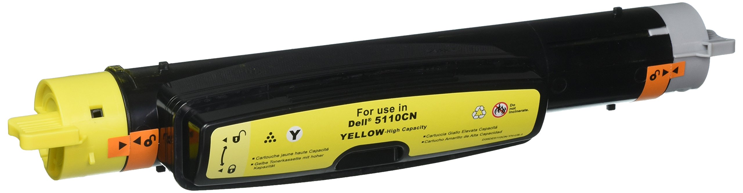 PCIブランド互換トナーカートリッジ Dell 5110 イエロー トナーカートリッジ 3107895 GD918 JD750 12K 印刷可能枚数｜global研究所