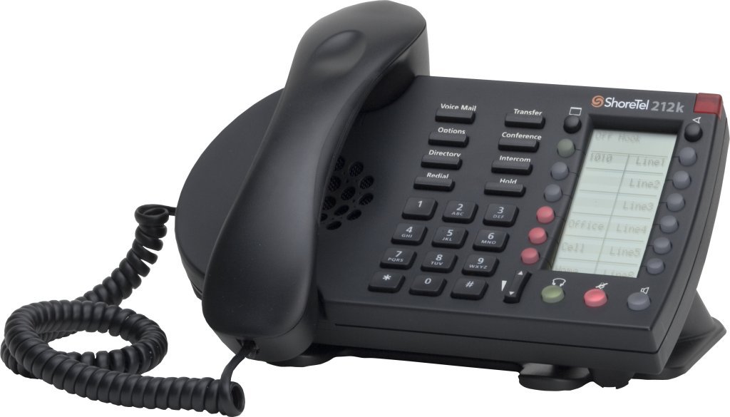 ShoreTel ShorePhone 212k IP電話