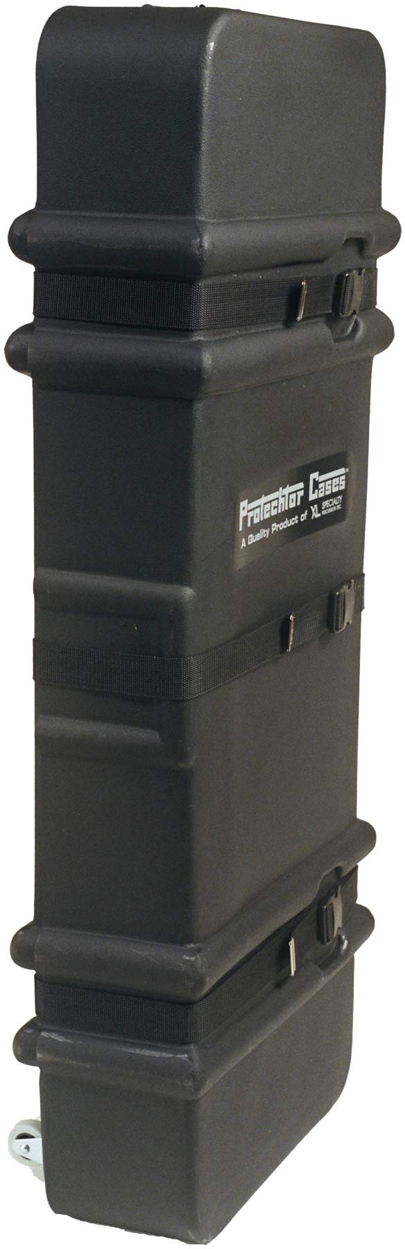 Gator Cases Protechtor続きもの クラシックドラムハードウェア 付属品入れもの 車輪2個付き添い人 45inx16inx7in (GP-マイコン400AW)