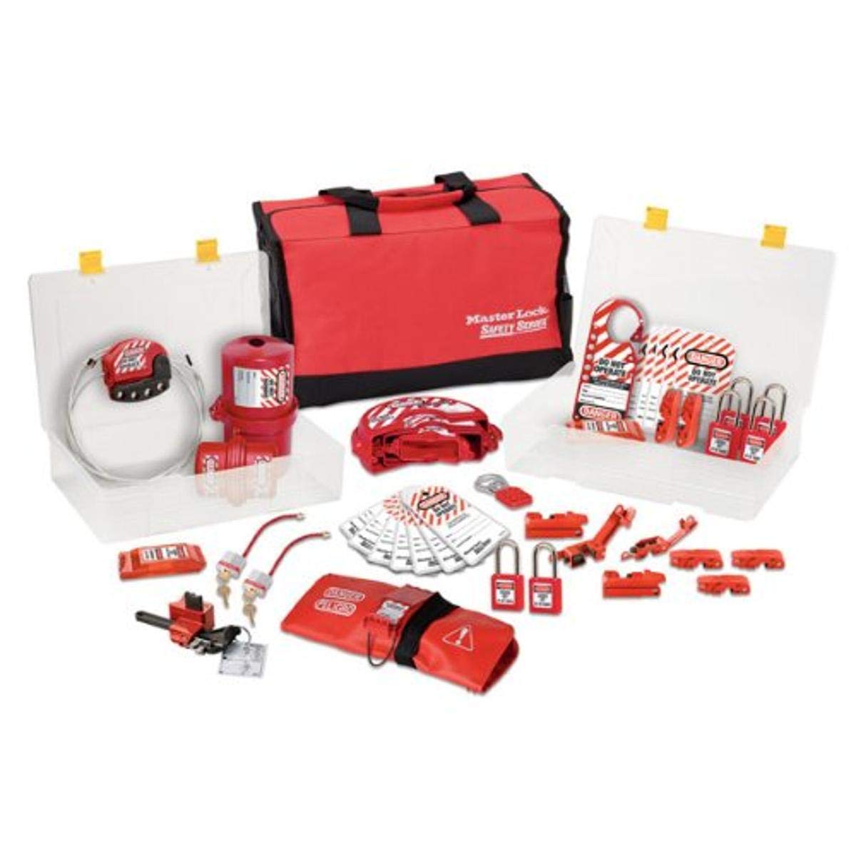 Master Lock Portable Valve and Electrical Lockout Kit and Organizer Includes 6 Steel Padlocks by Master Lock｜global研究所 64,538円