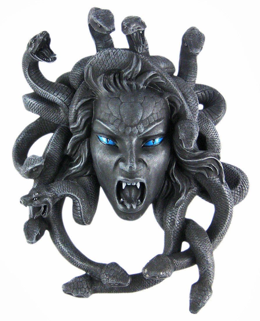 Pacific Giftware Things2Die4 Gruesome Medusa 壁掛け 蛇 ゴルゴン 8466