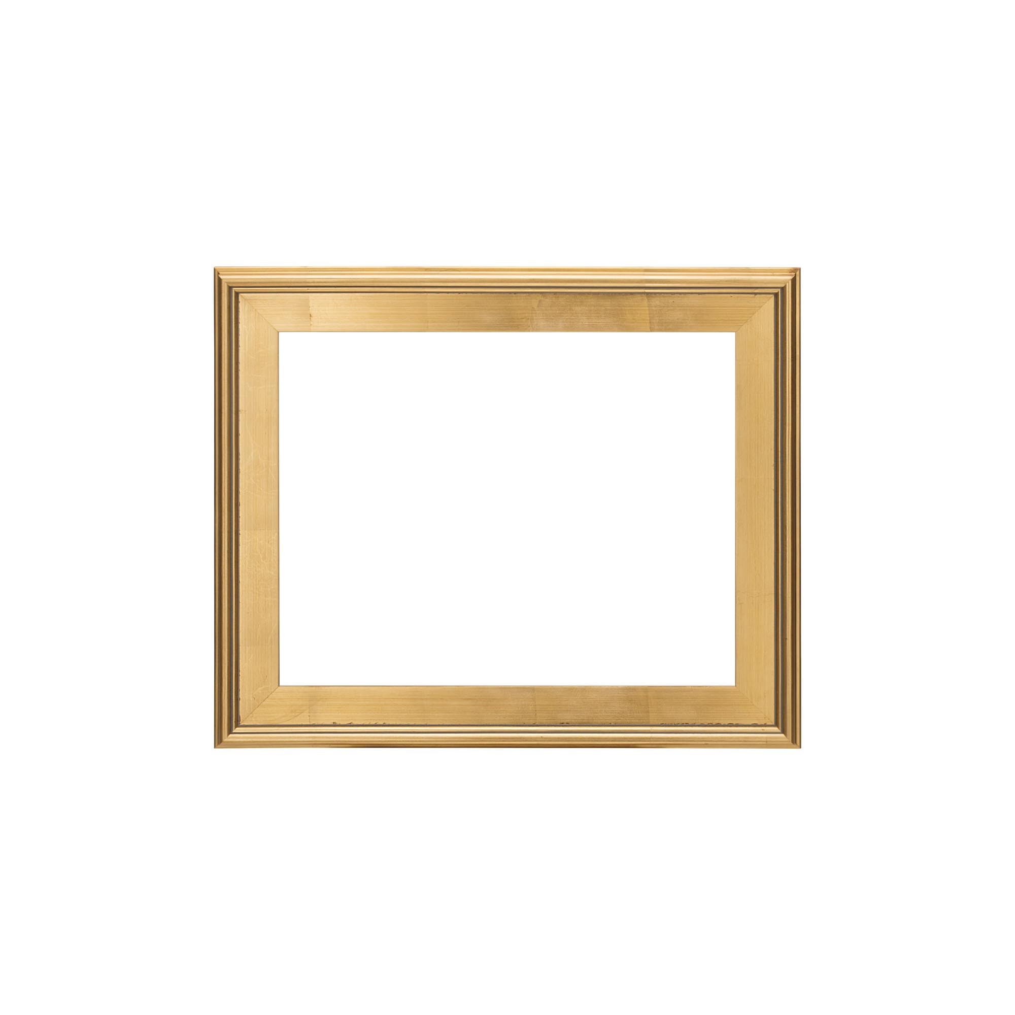 Creative Mark Plein Air Style Frame、ハンドリーフゴールド、16x20-3インチ幅モールディング、1/2インチのラベットの深さ、オープンバック(グレージングなし)、美術館品質、アートパネル、ストレッチキャンバス、写真などに