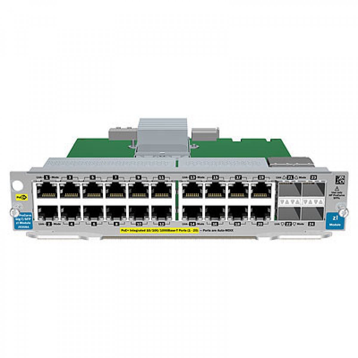 J9536A [HPE 20p GT PoE+/2p SFP+ v2 zl Module]